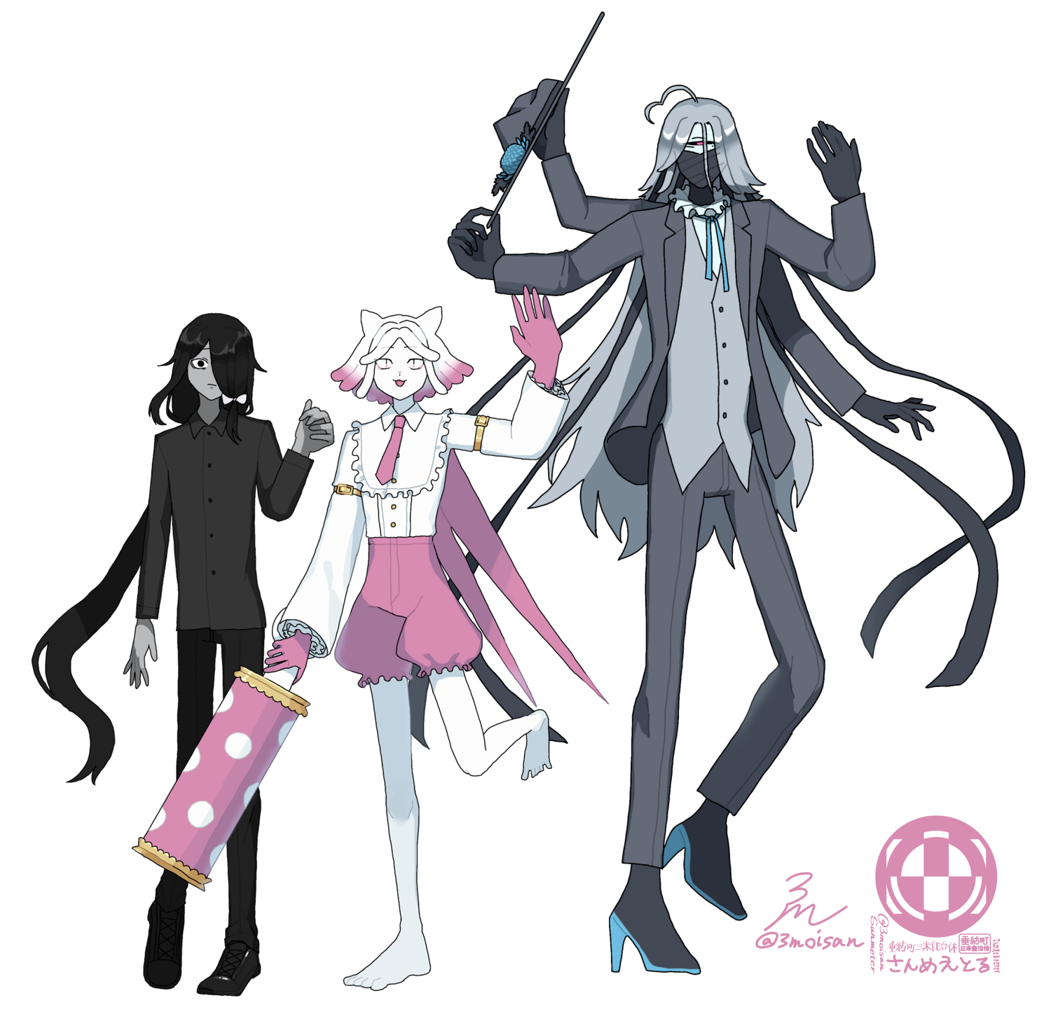 さんめえとる-梅雨デザ線画13/21 (@3moisan) | Misskey.art